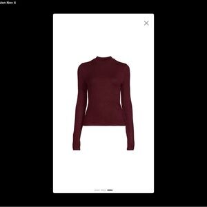 Vince mock neck sweater